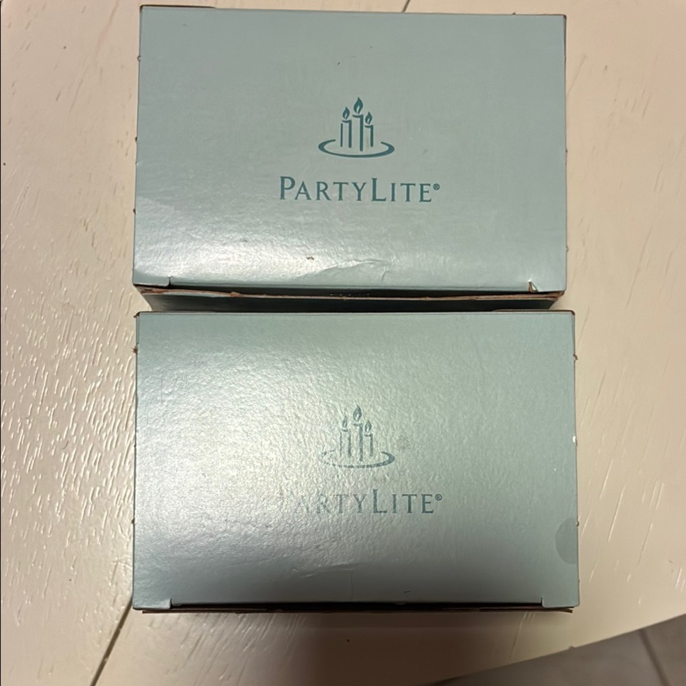 PartyLite Votive candles, 6 ginger pumpkin, 6 Brandied Apricot